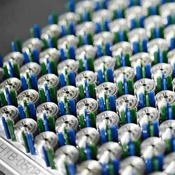 Fresh produced metal parts